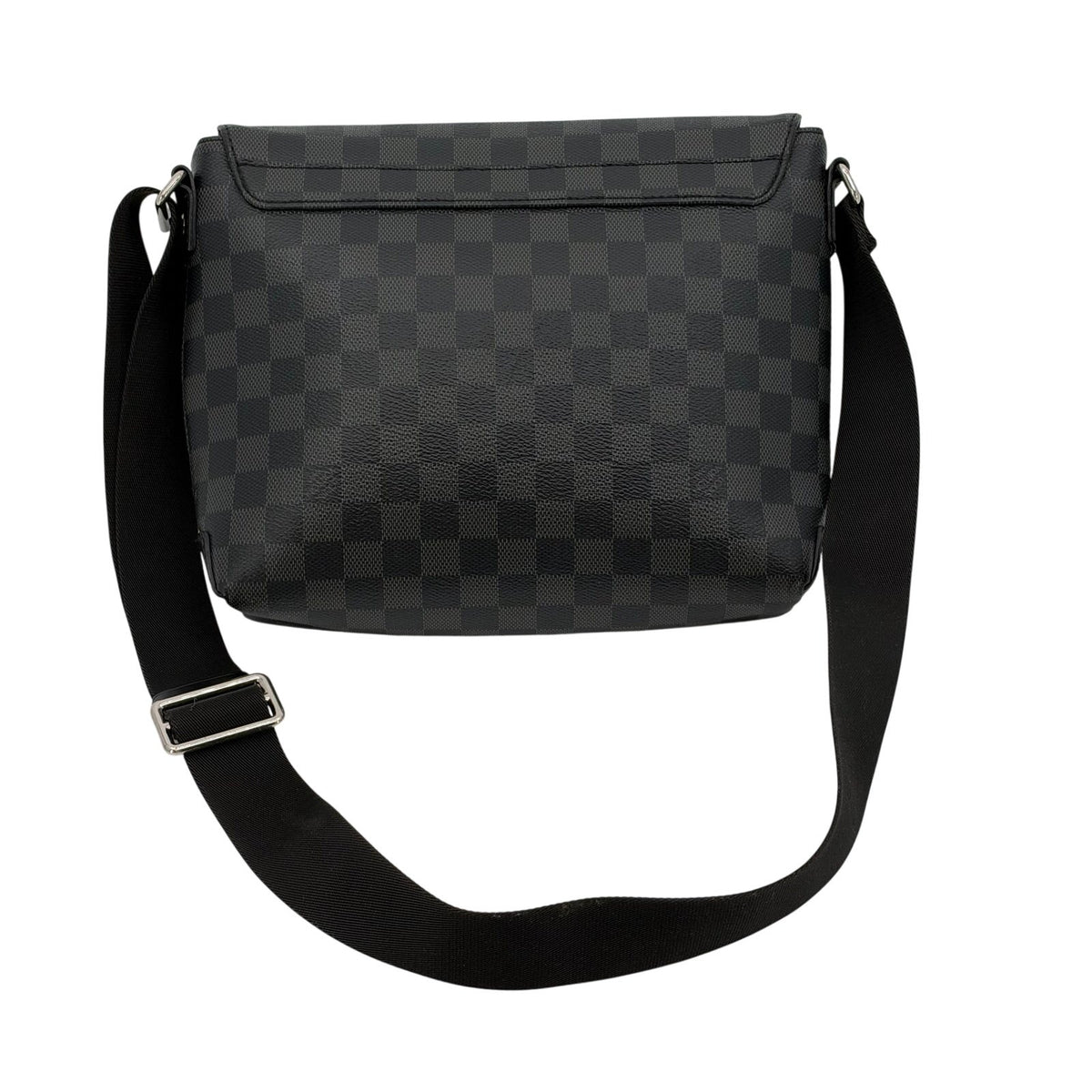 Louis Vuitton LV Damier Graphite District PM Messenger Crossbody Bag