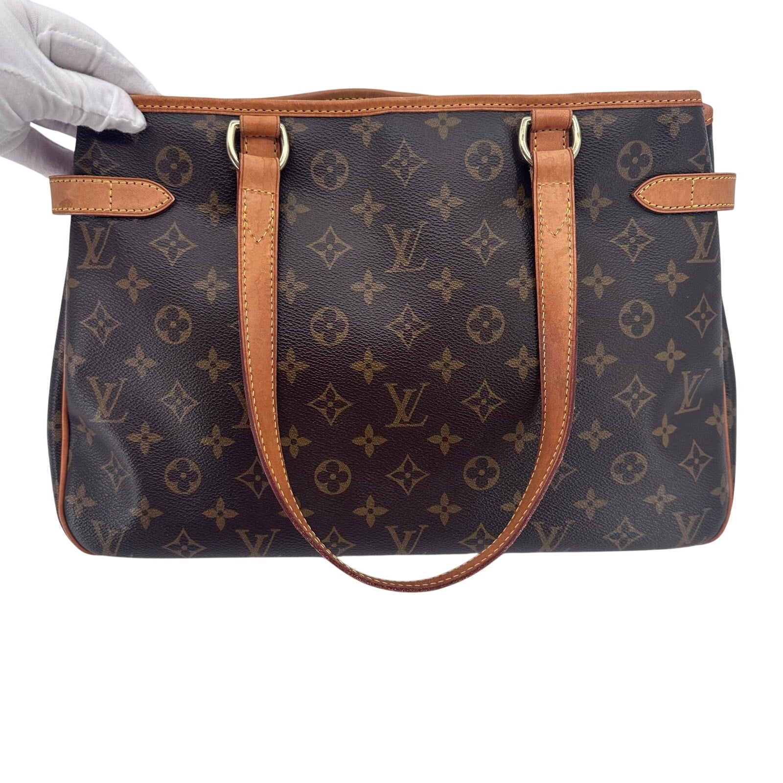 Louis Vuitton LV Monogram Batignolles Shoulder Bag Purse
