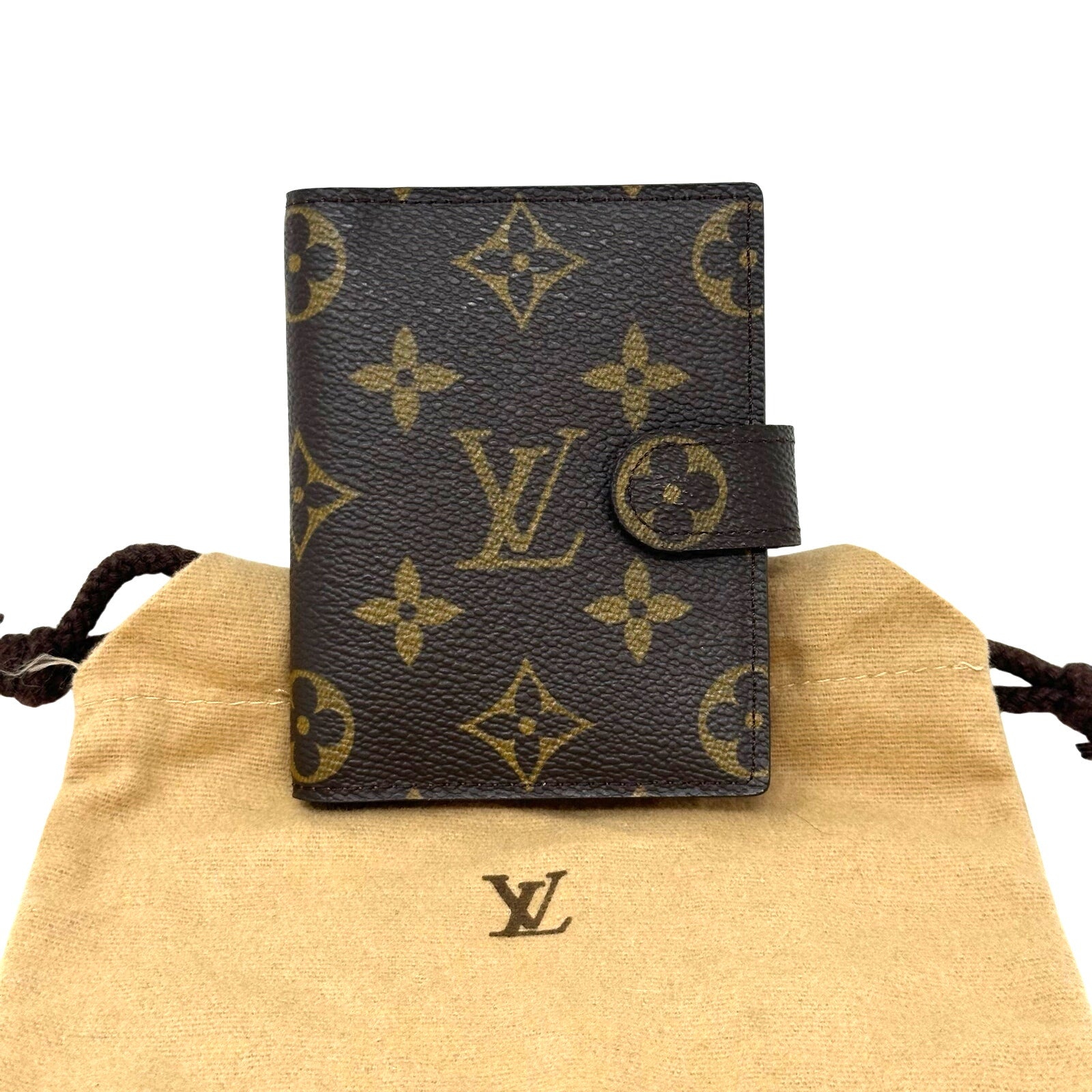 Louis Vuitton LV Monogram 2003 Limited Edition Mini Agenda With Pen & Insert