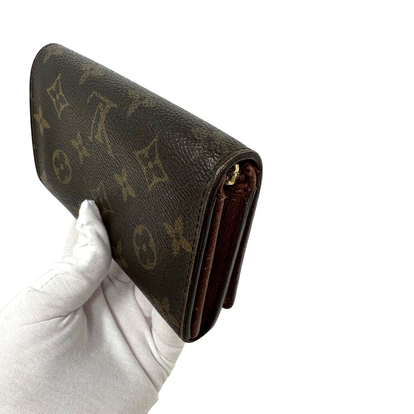 Louis Vuitton LV Monogram Porte Monnaie Tresor Wallet