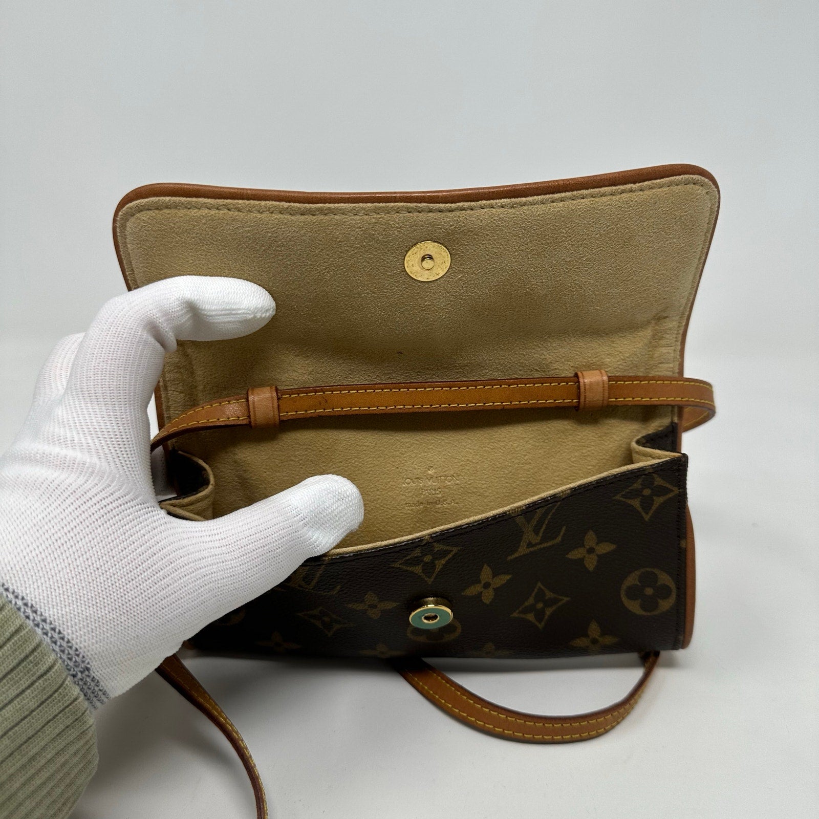 Louis Vuitton LV Monogram Twin Pochette Belt Bag PM